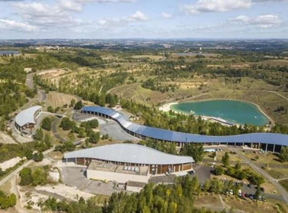 Charmante Yourte Contemporaine Carmaux Exterior photo